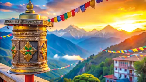 TFU111-112_7282-7283_Tibet-25-26_content_1920x1080px_Tebetische-Gebetsmuehle-placeholder