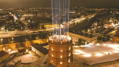 Gediminas-Turm in Vilnius-placeholder