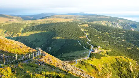 Wunderbare Panoramen vom Gipfel der Schneekoppe-placeholder