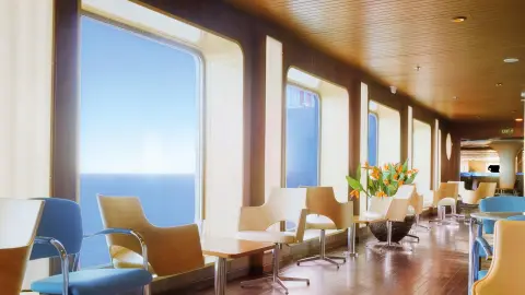 Lobby auf der Finnlines Star-Class-Fähre-placeholder