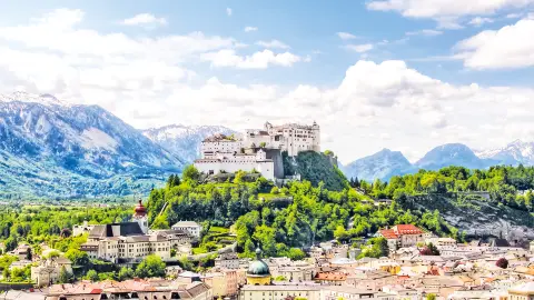 Wunderschönes Panorama auf Salzburg-placeholder