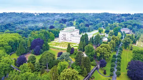Sie fahren nach Essen, wo Sie die Villa Hügel, das einstige Haus der Industriellenfamilie Krupp, besuchen.-placeholder