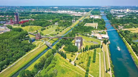IGA-Projekte „Zukunftsgärten“ Zukunftsinsel mit Nordsternpark in Gelsenkirchen-placeholder