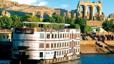 Schiffsanleger am Tempel von Kom Ombo-placeholder