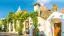 Italien Apulien Strahlende Schönheit - Traditionelle Trulli-Häuser in Alberobello Stadt-placeholder